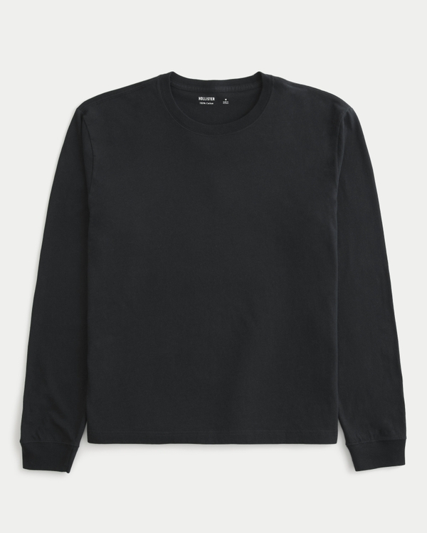 Hollister mens long sleeve t shirts online