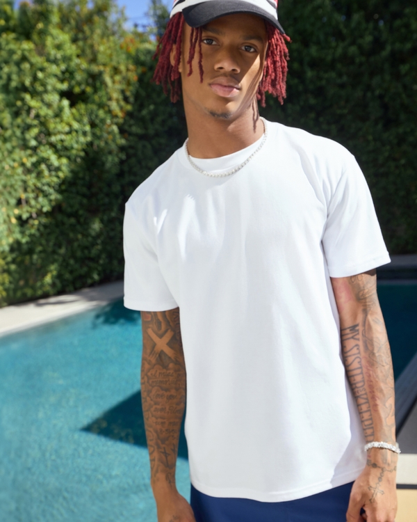 Relaxed Cooling Tee, White view 1