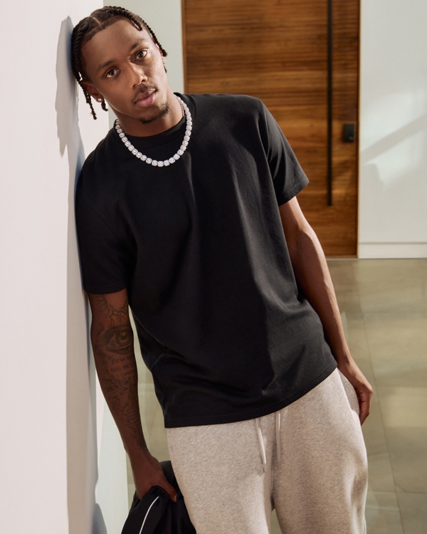 Relaxed Cooling Tee, Black view 1
