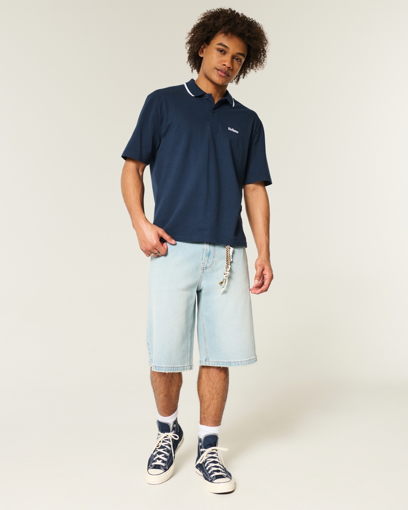 Relaxed Logo Polo