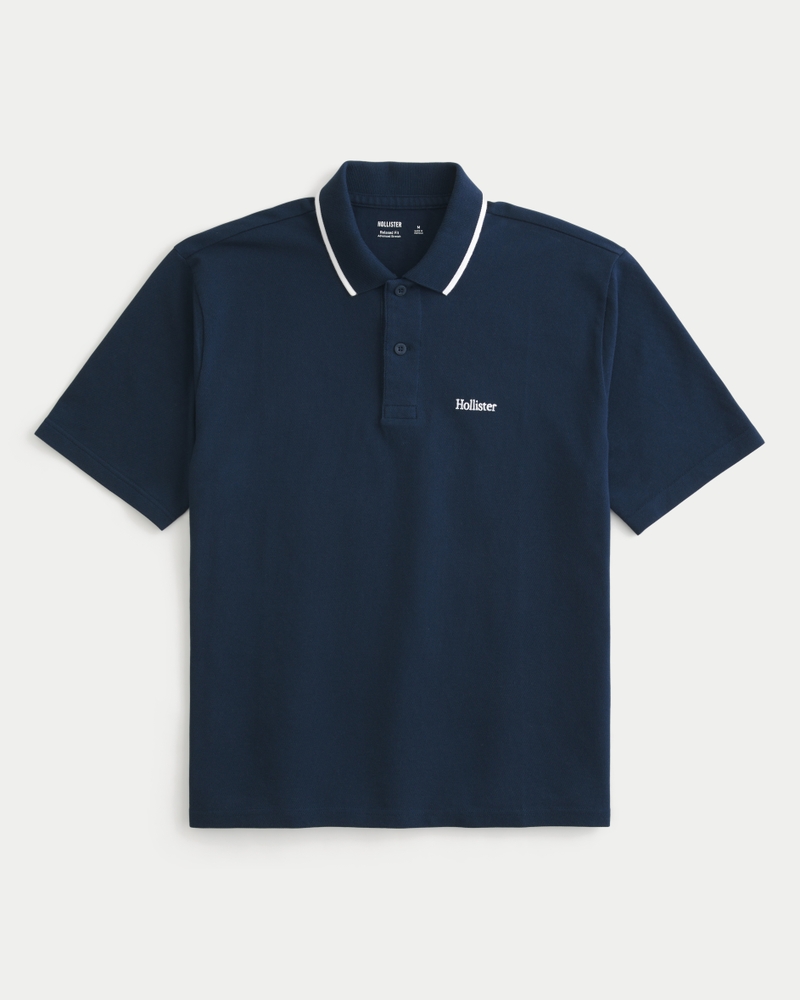 Relaxed Logo Polo
