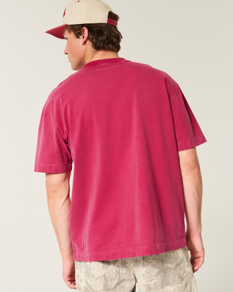 Boxy Heavyweight Washed Crew T-Shirt