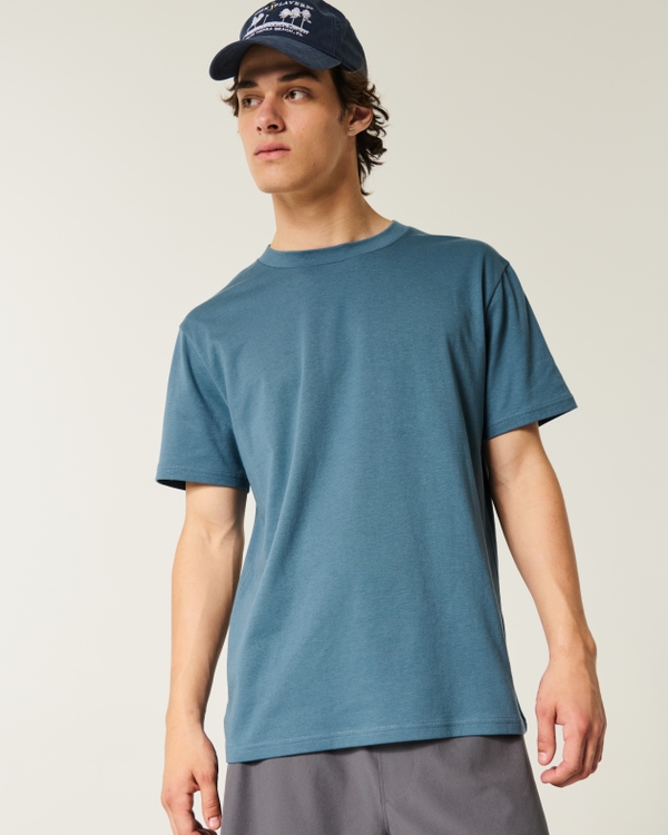 Relaxed Cooling Tee, Dark Teal view 1