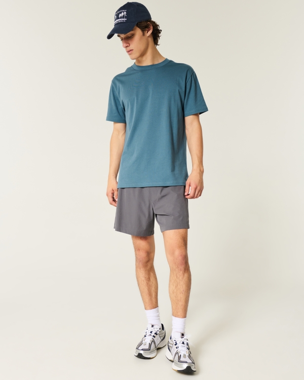 Relaxed Cooling Tee, Dark Teal view 2