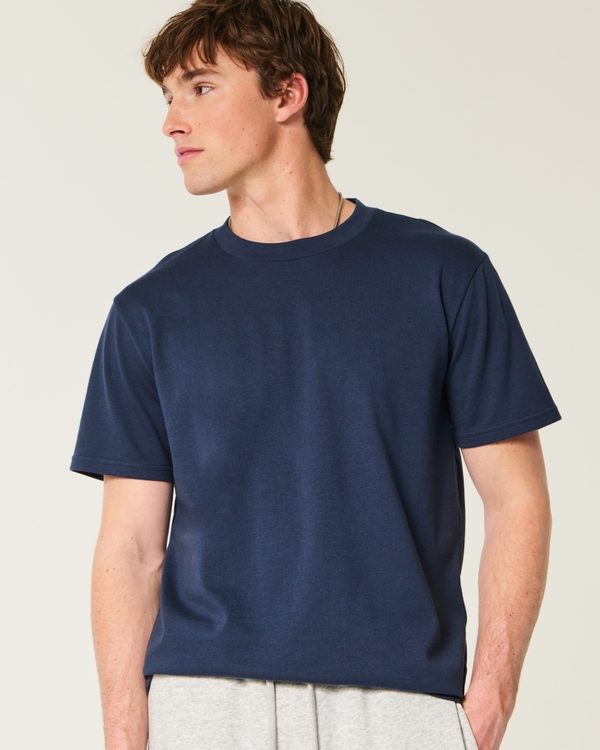Relaxed Cooling Tee, Navy view 1
