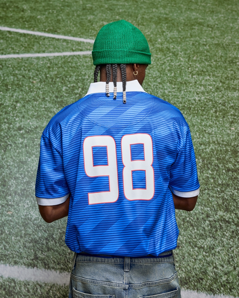 Boxy Pepsi Graphic Soccer Jersey