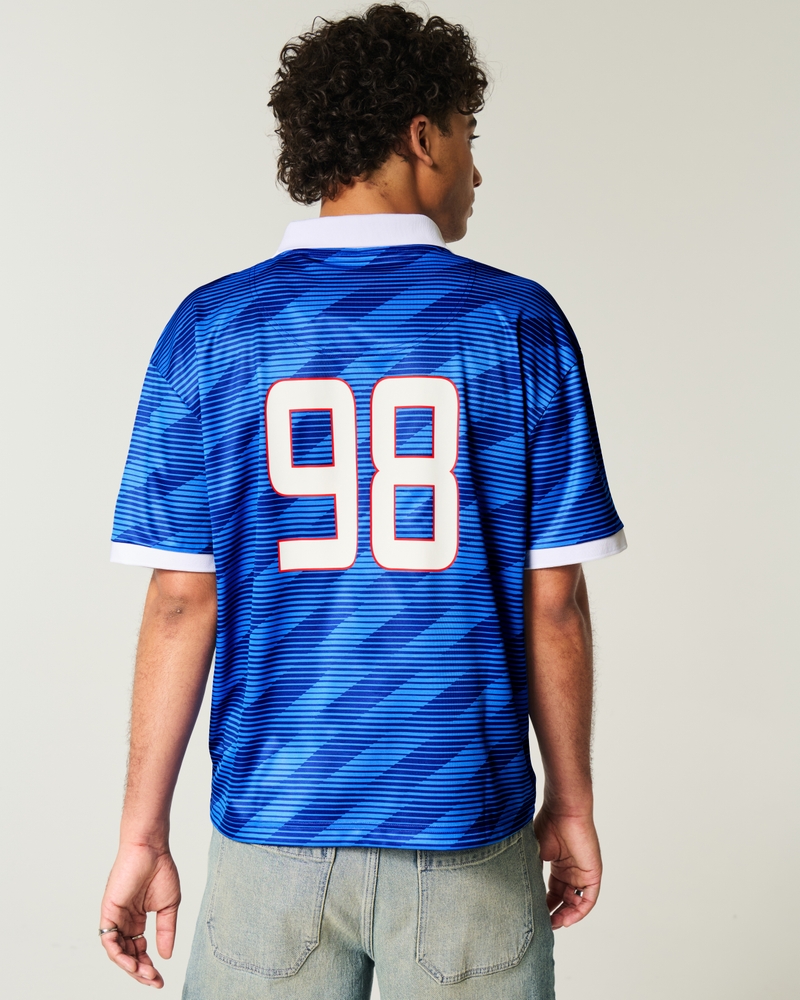 Boxy Pepsi Graphic Soccer Jersey