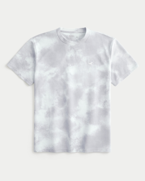 Relaxed Cooling Tee, Slate Tie-dye view 1