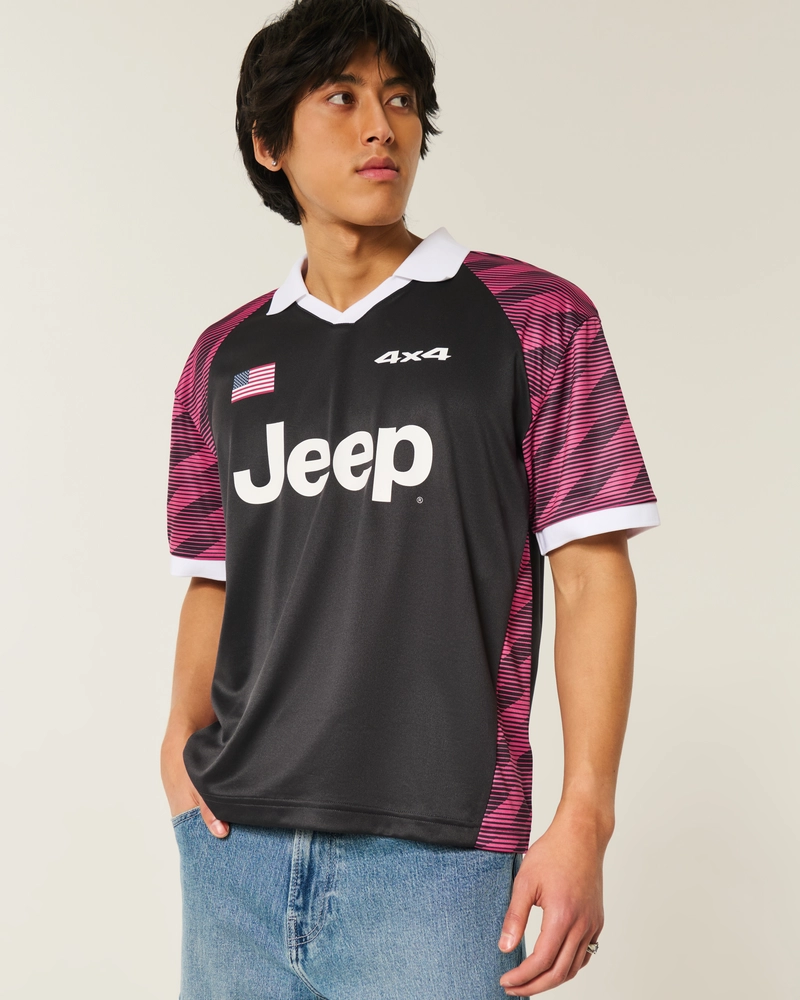 Boxy Oracle Red Bull Racing Graphic Soccer Jersey