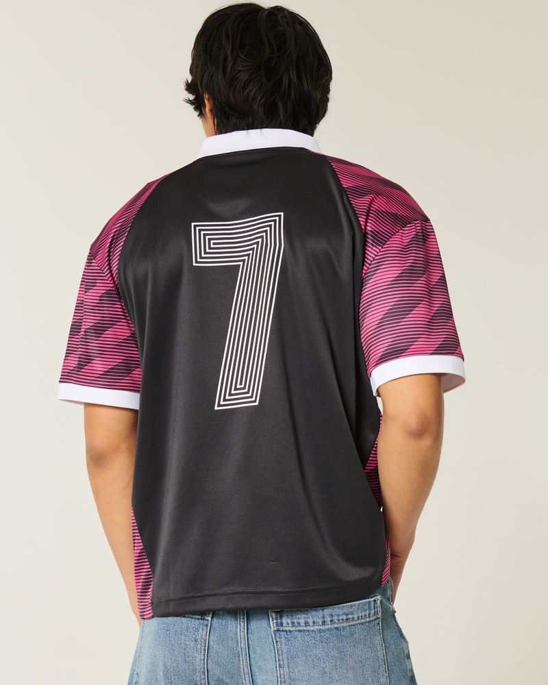 Boxy Jeep Graphic Soccer Jersey