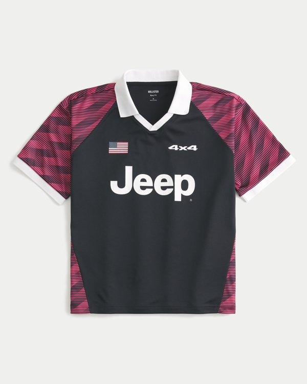 Men's Boxy Jeep Graphic Jersey | Men's Clearance | HollisterCo.com