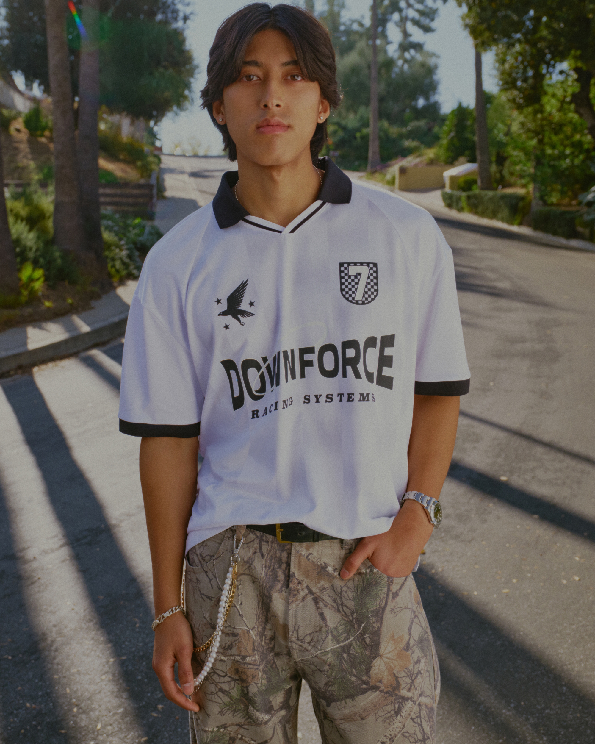 Men's Boxy Dynamix Graphic Jersey | Men's Clearance