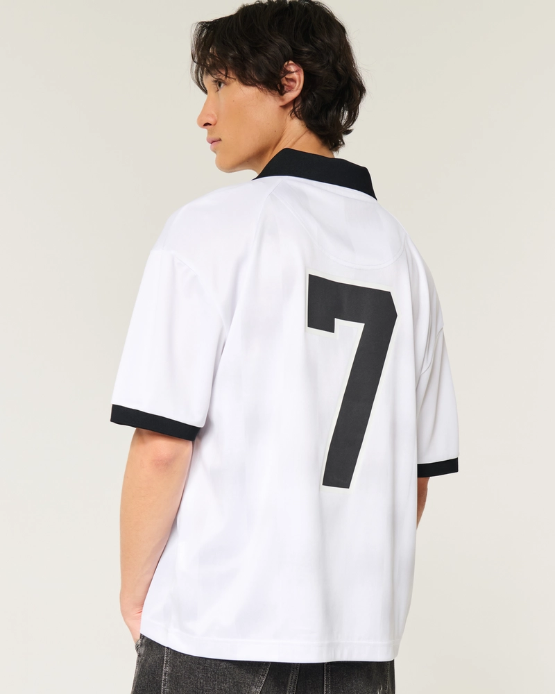 Boxy Downforce Graphic Soccer Jersey