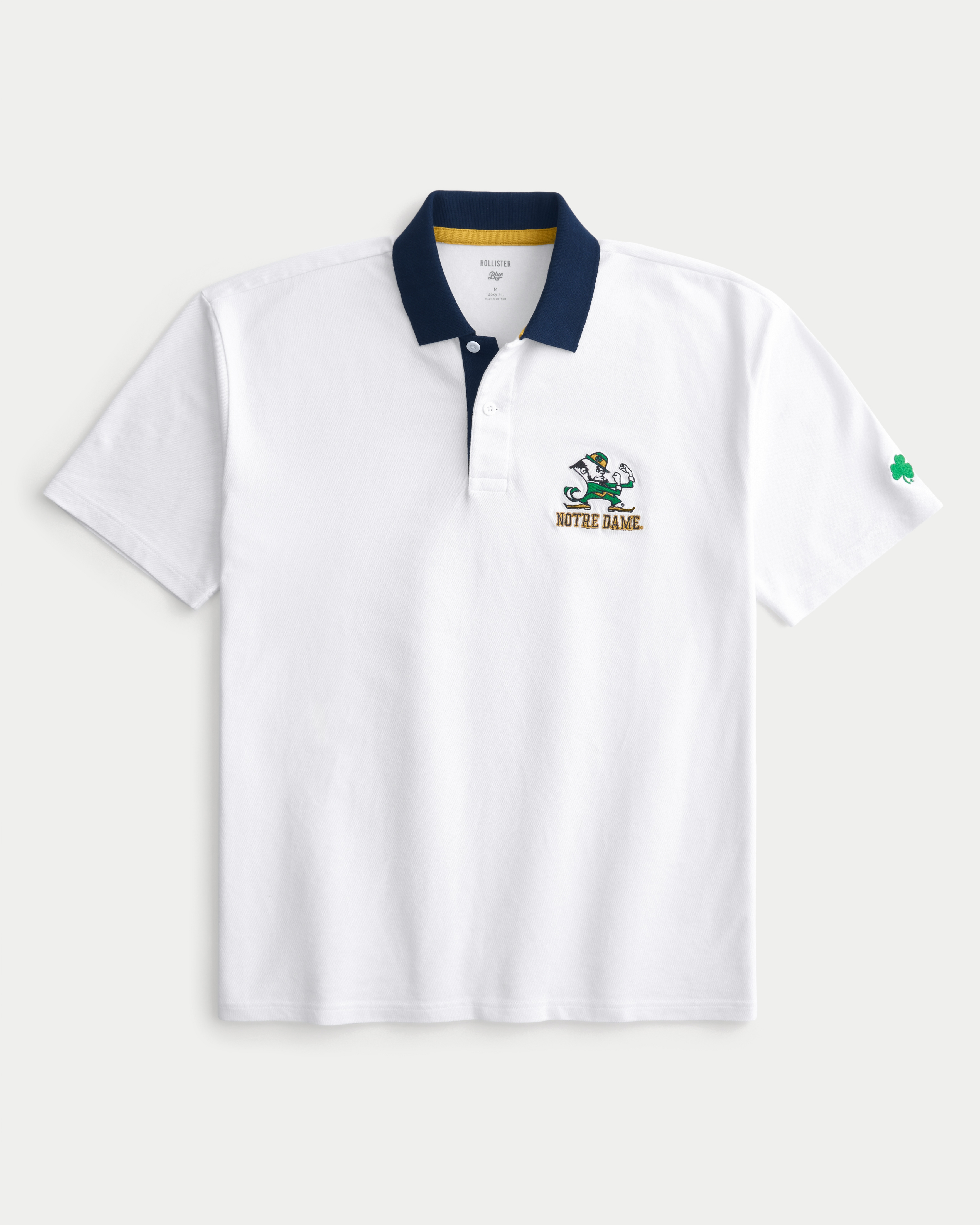 Boxy University of Notre Dame Fighting Irish Graphic Polo