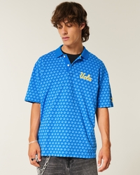 Boxy UCLA Graphic Polo