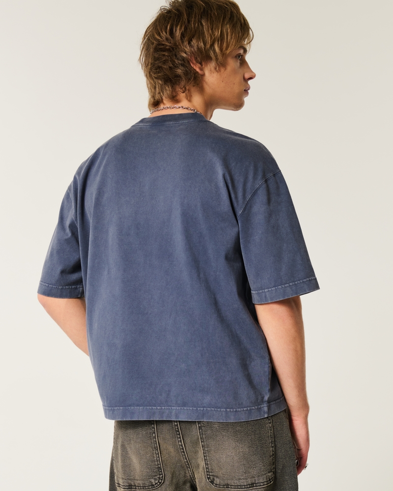 Boxy Heavyweight Crop Crew T-Shirt
