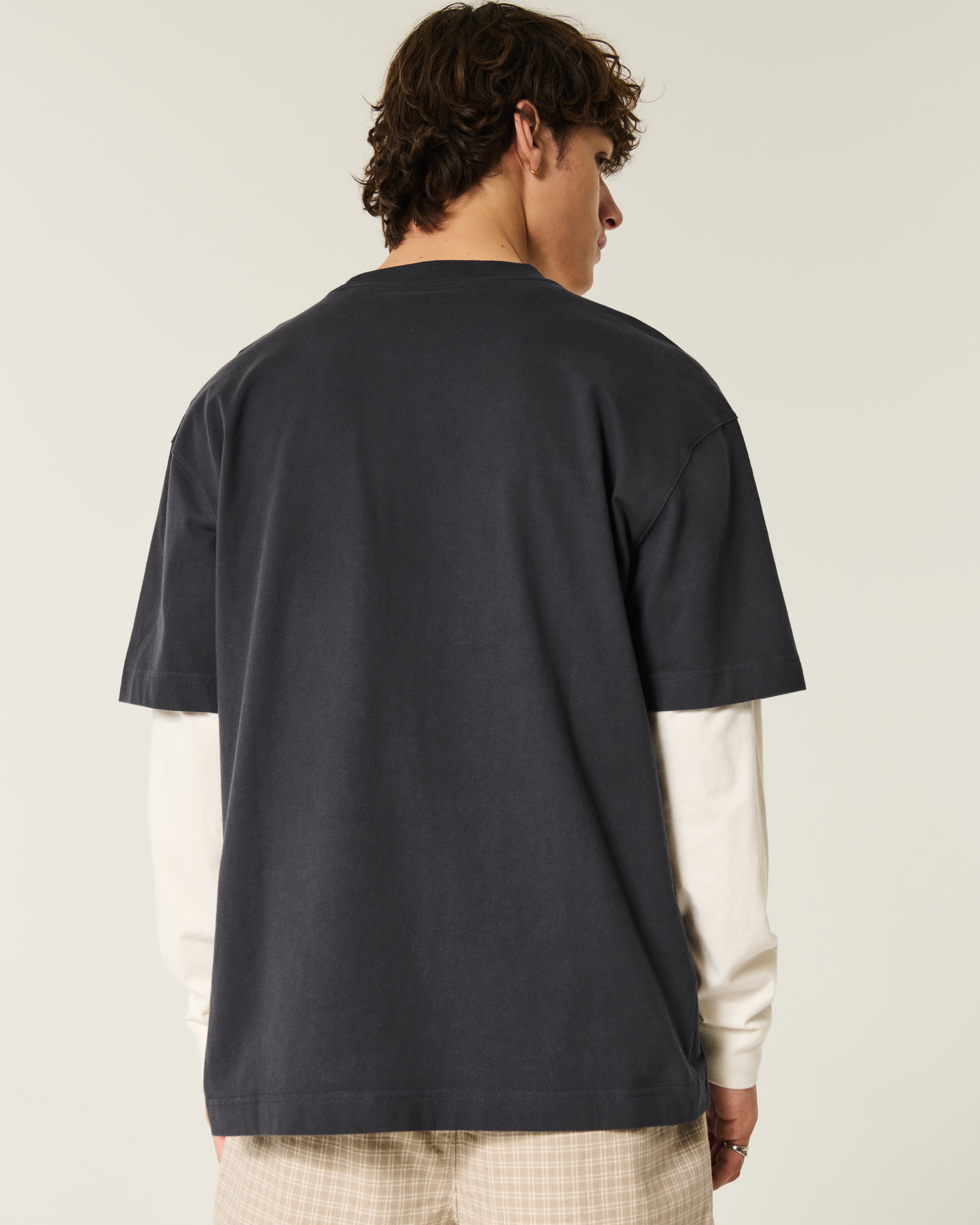 Boxy Heavyweight Tape Crew T-Shirt