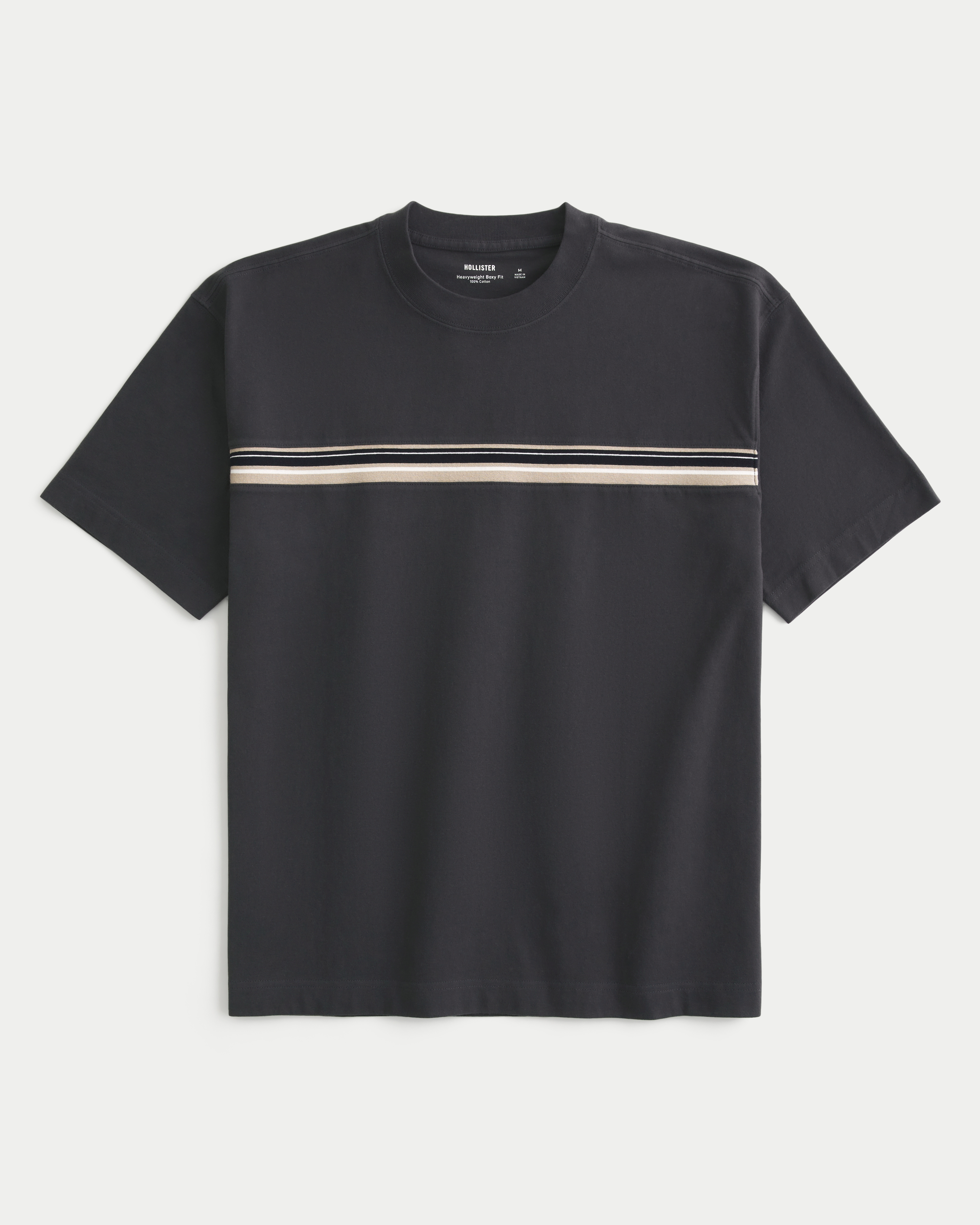 Boxy Heavyweight Tape Crew T-Shirt