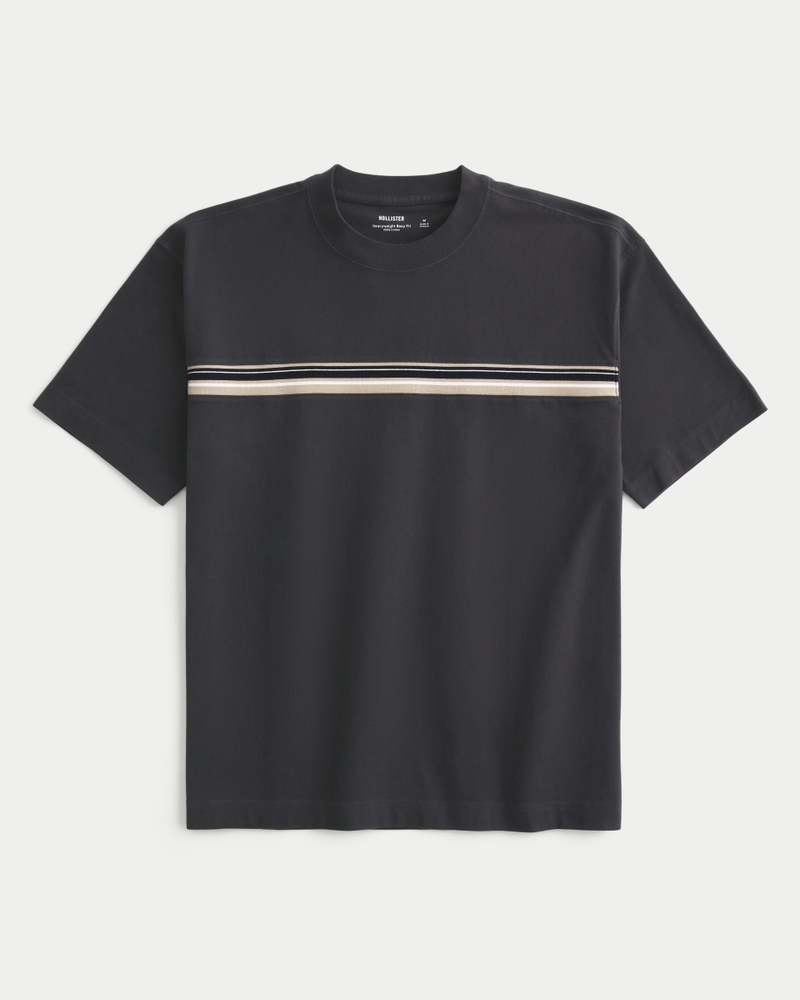Boxy Heavyweight Tape Crew T-Shirt