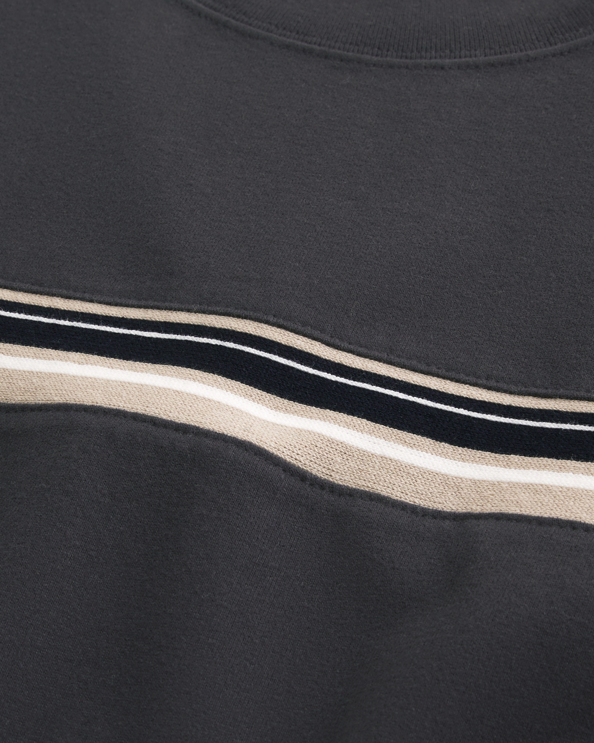 Boxy Heavyweight Tape Crew T-Shirt