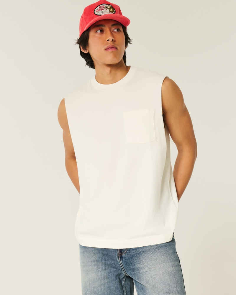 Boxy Pocket Cutoff Tank