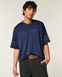 Baggy Crop Football Jersey