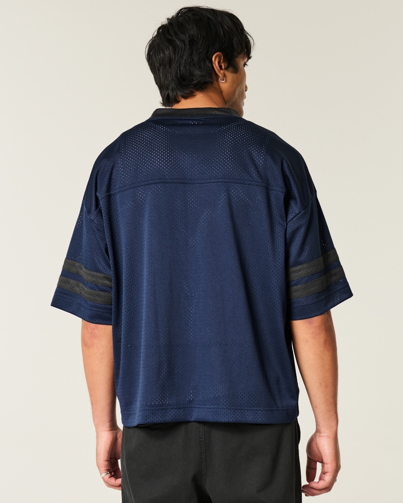 Baggy Crop Football Jersey
