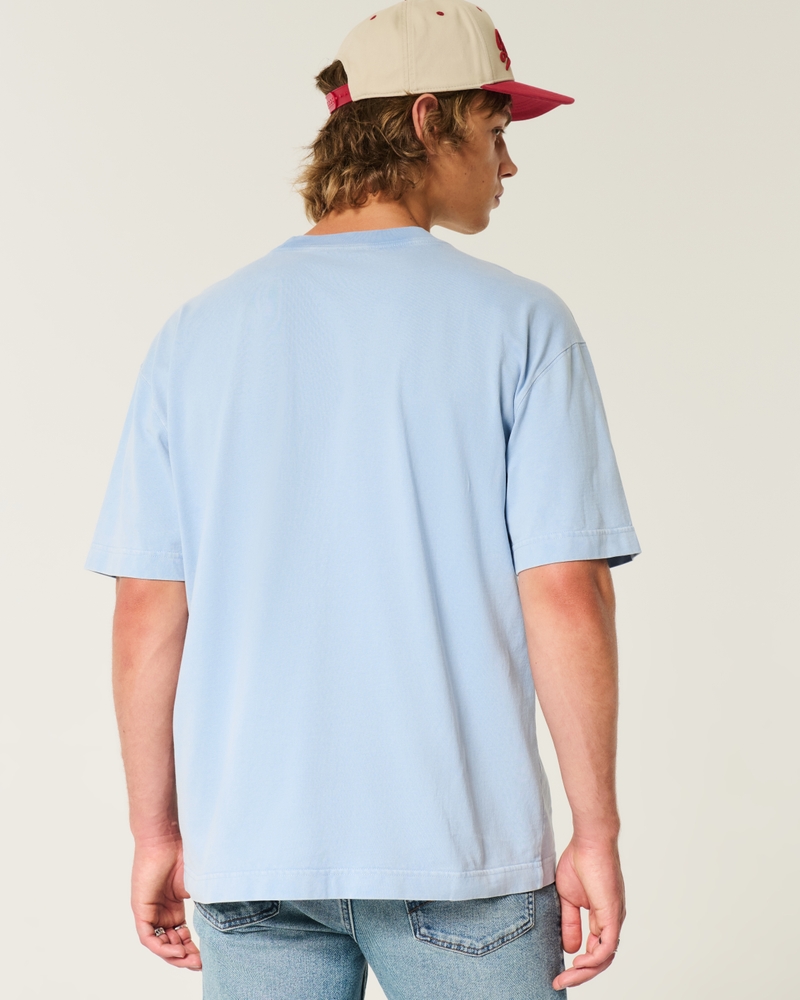 Boxy Washed Heavyweight Crew T-Shirt