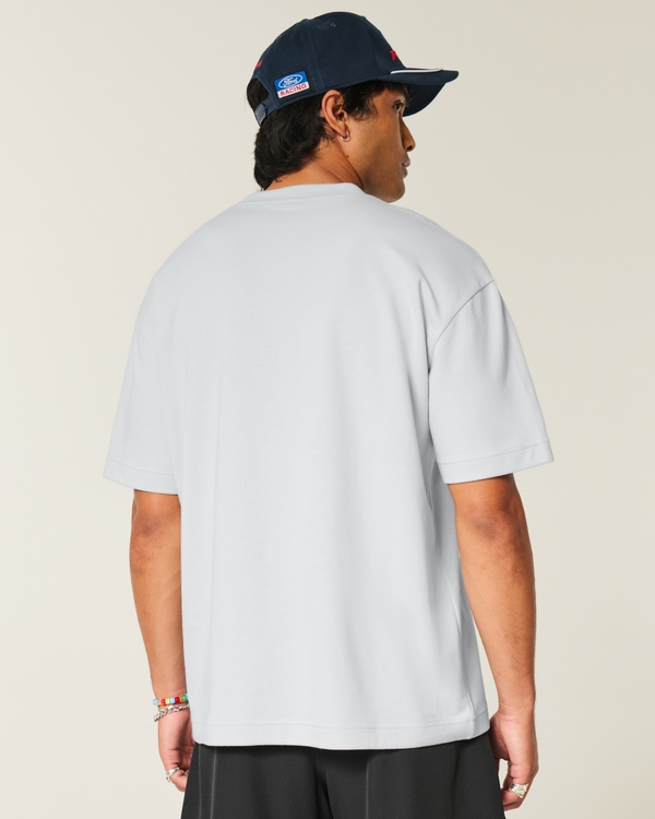 Boxy Cooling Tee, Lght Gray view 2