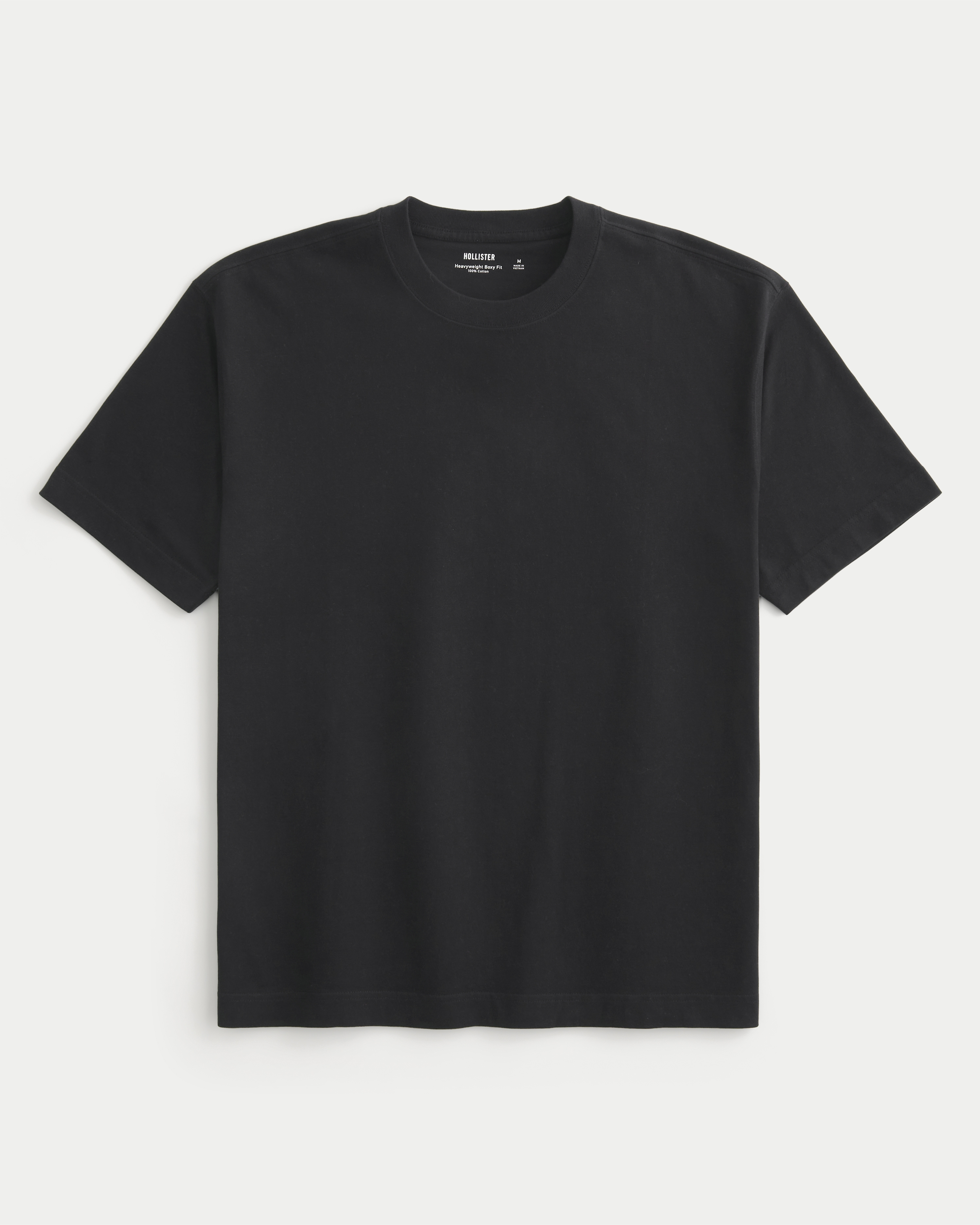 Boxy Heavyweight Tie-Dye Cotton Crew T-Shirt