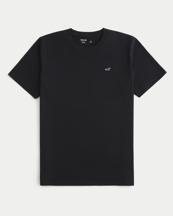 Icon Crew T-Shirt, Black view 1