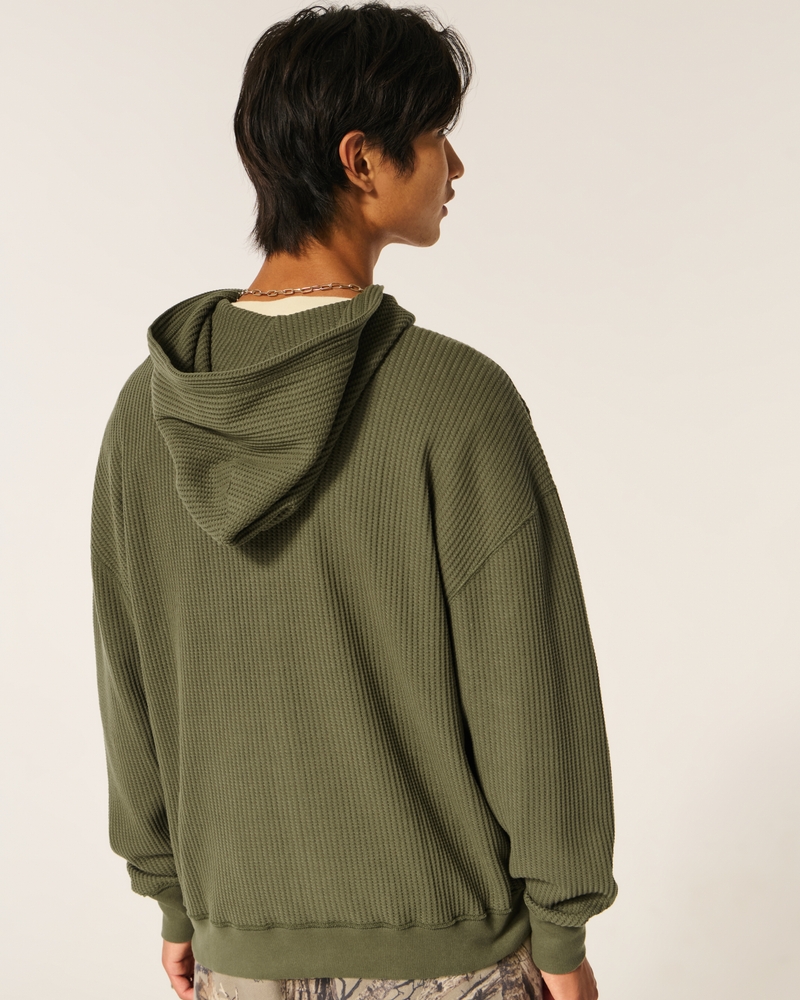 Thermal Zip-Up Hoodie