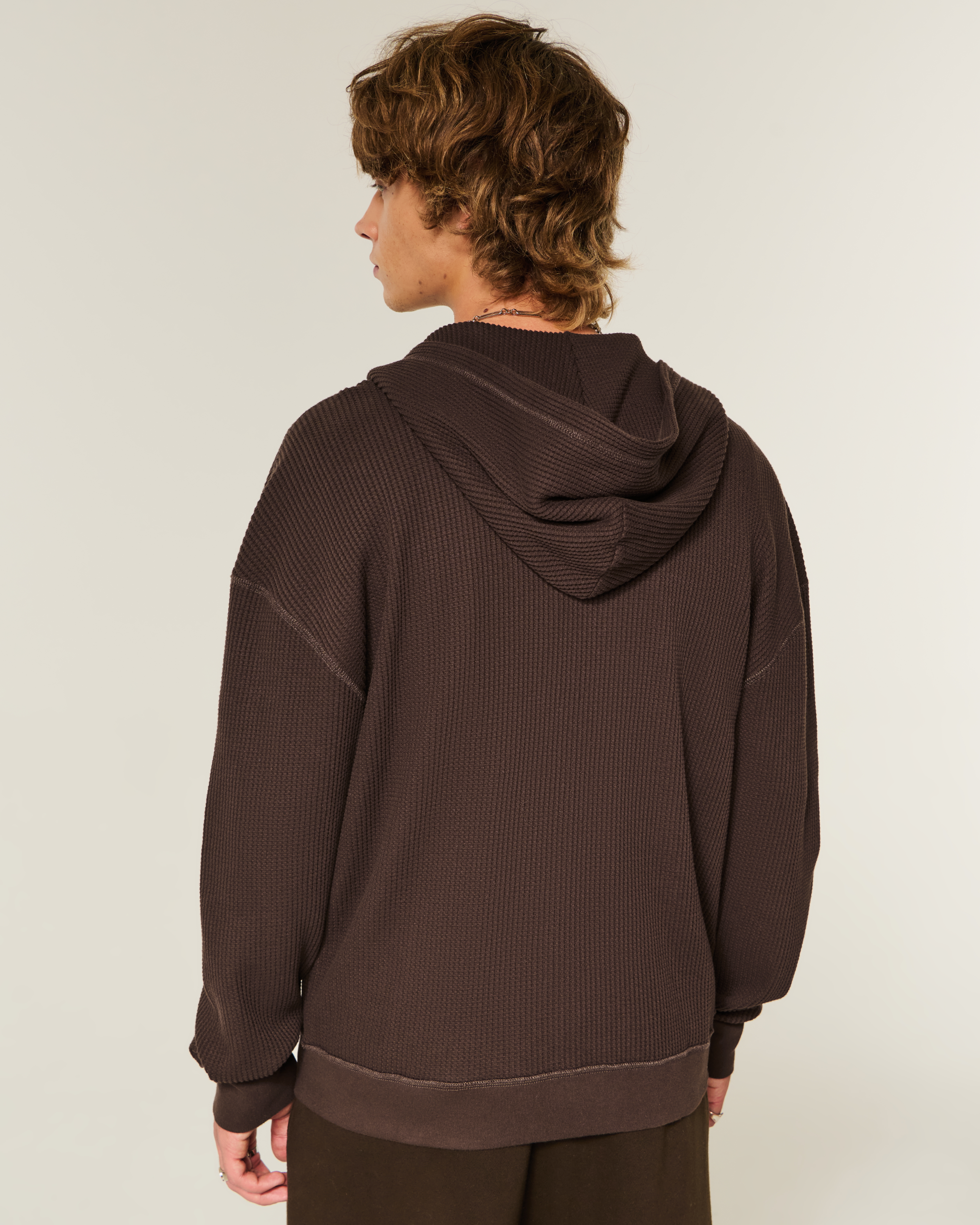 Thermal Zip-Up Hoodie