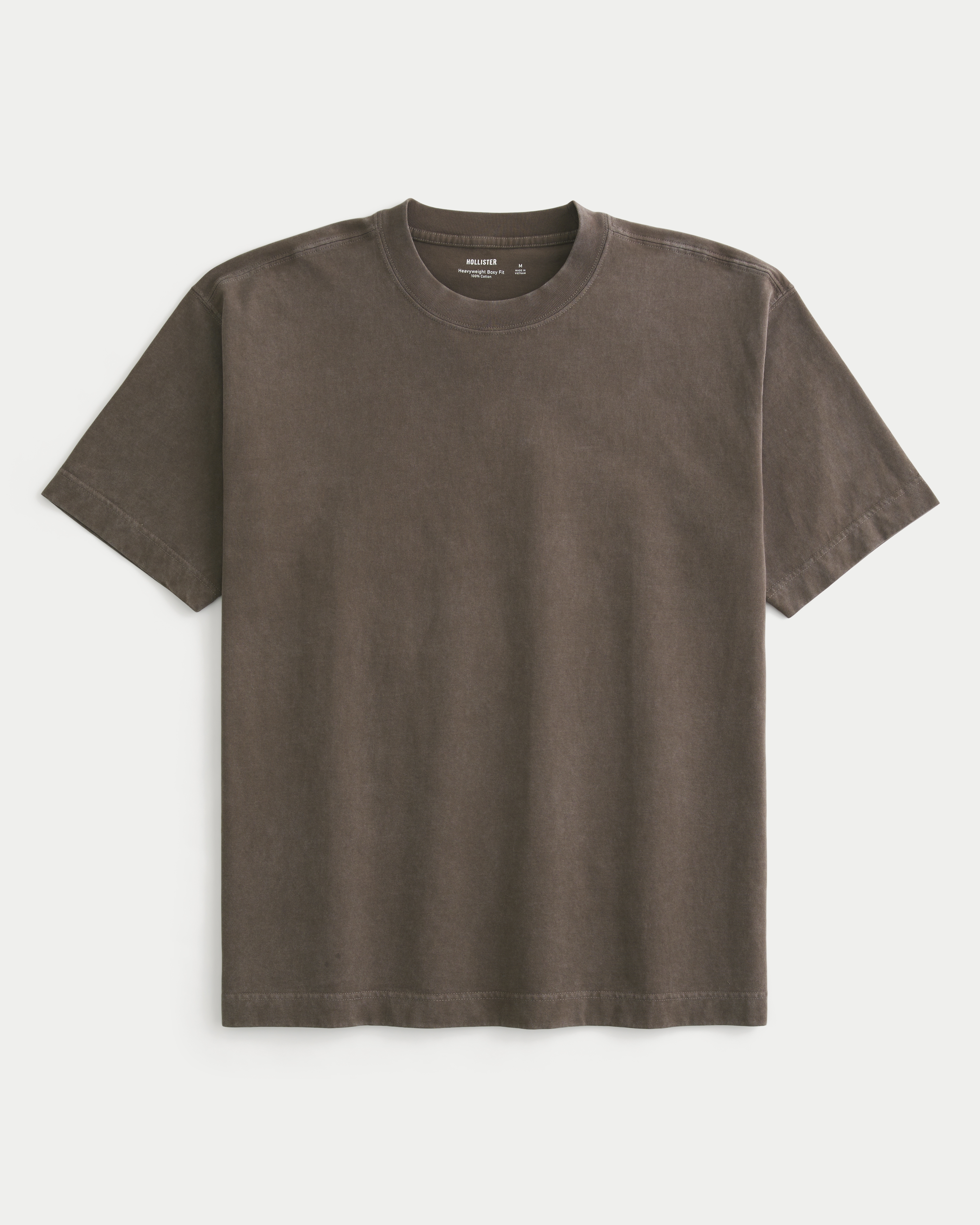 Boxy Washed Heavyweight Crew T-Shirt