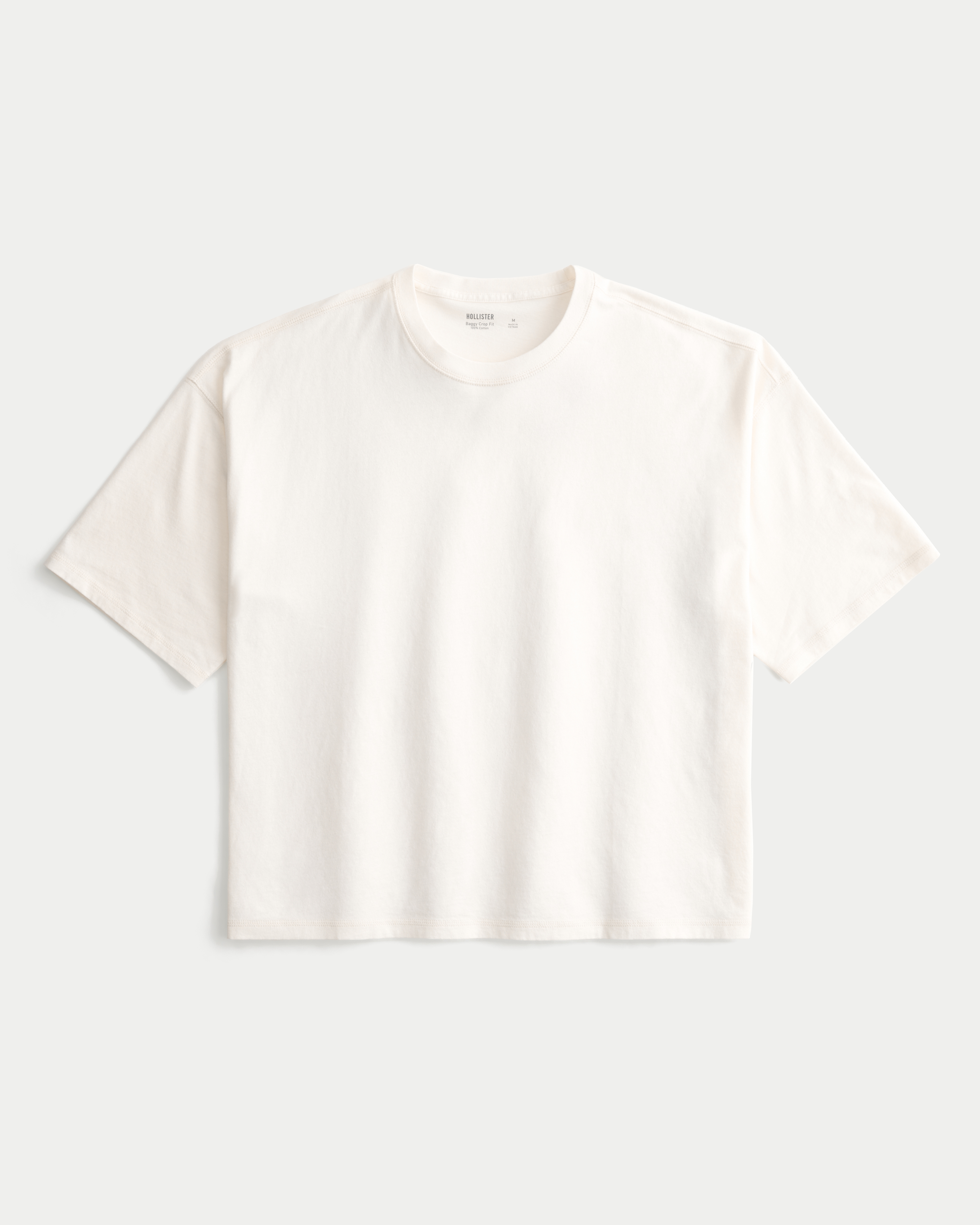 Baggy Crop Crew T-Shirt