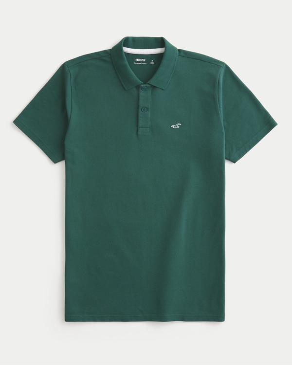 Icon Polo, Dark Emerald view 1