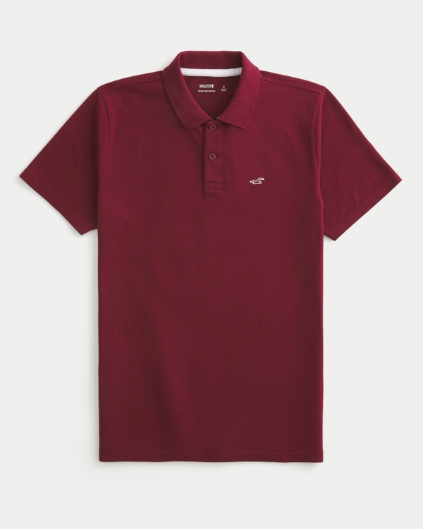 Icon Polo, Burgundy view 1
