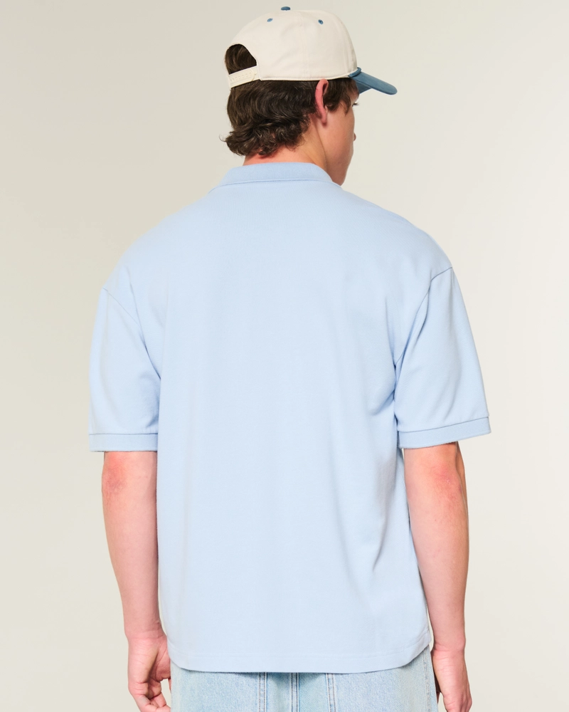 Boxy Crop Polo