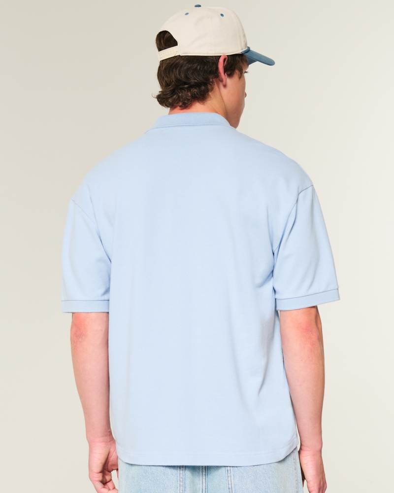 Boxy Crop Polo