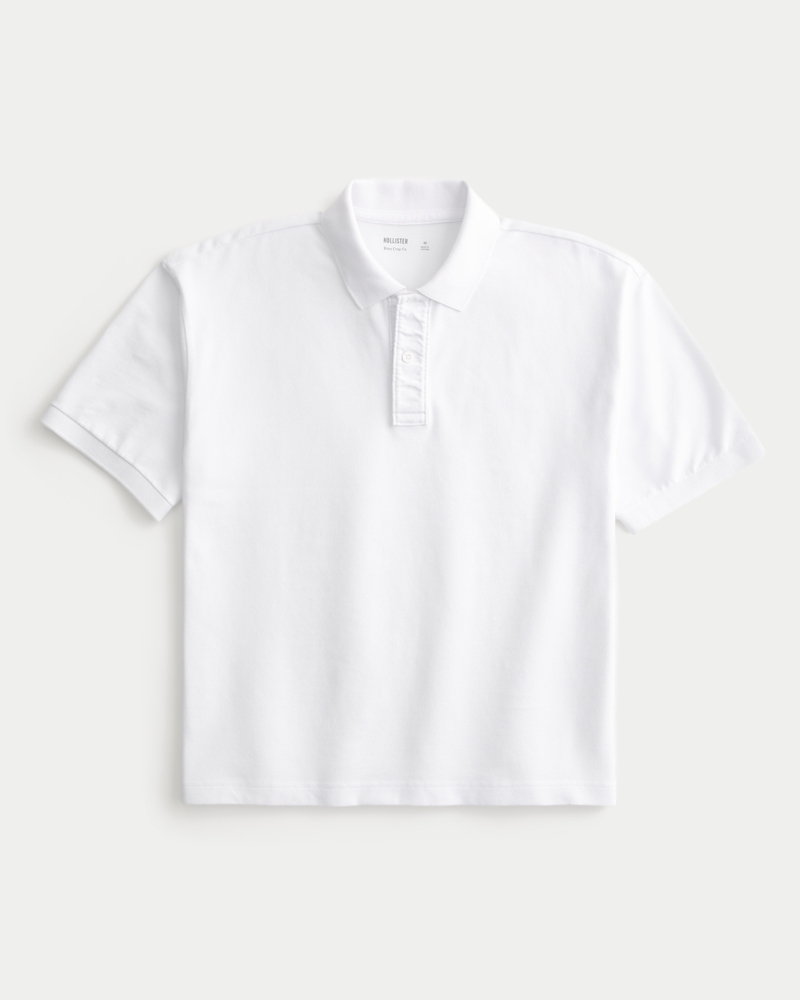 Boxy Crop Polo
