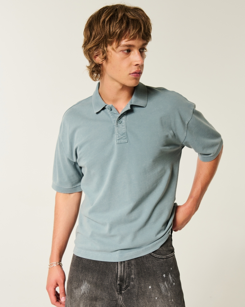 Boxy Crop Polo