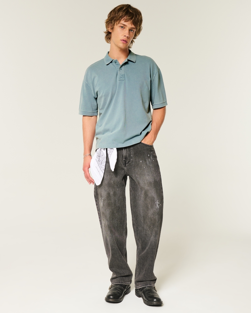 Boxy Crop Polo
