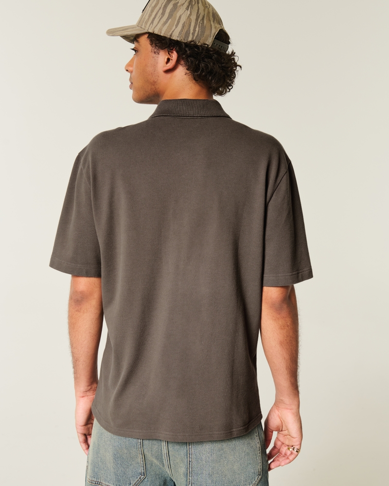 Relaxed Logo Polo