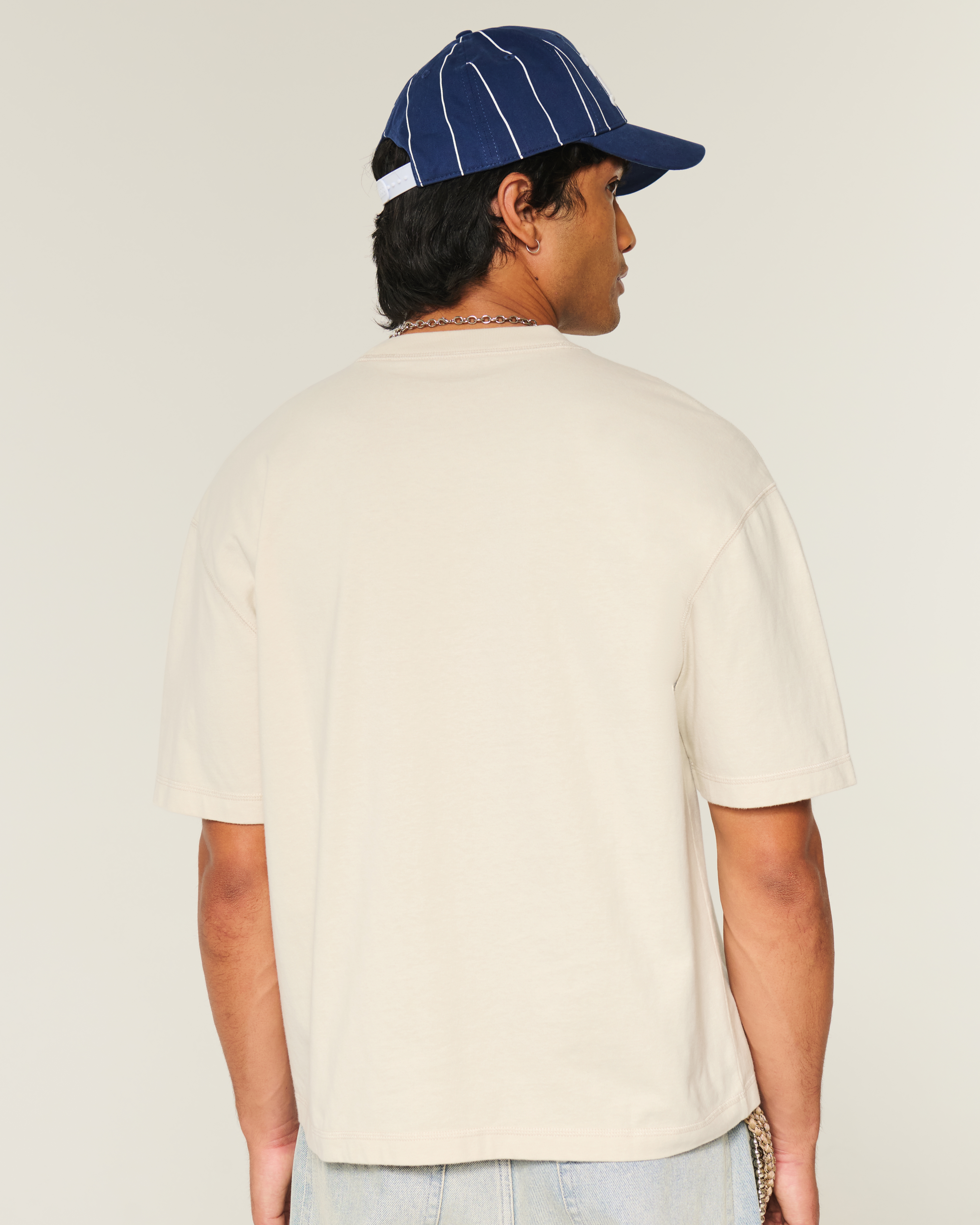 Boxy Crop Heavyweight Crew T-Shirt