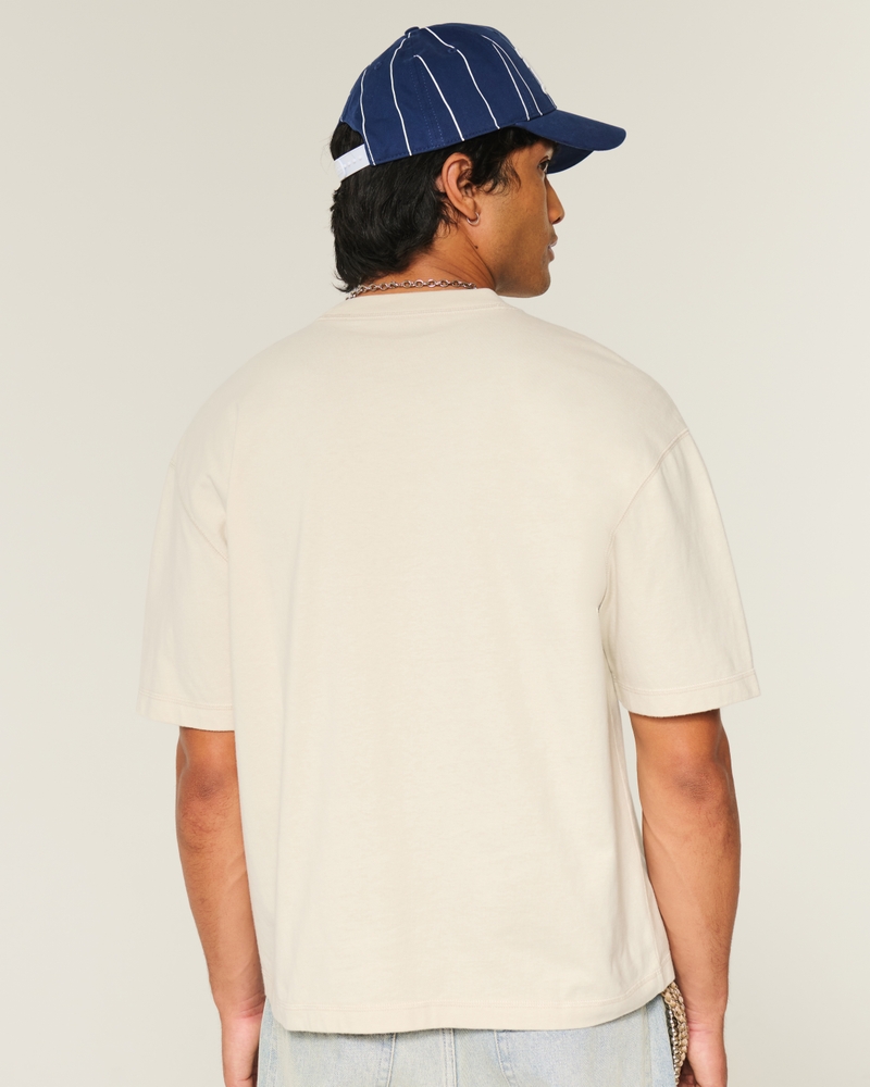 Boxy Crop Heavyweight Crew T-Shirt