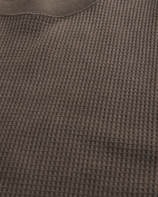 Washed Thermal Crew Shirt