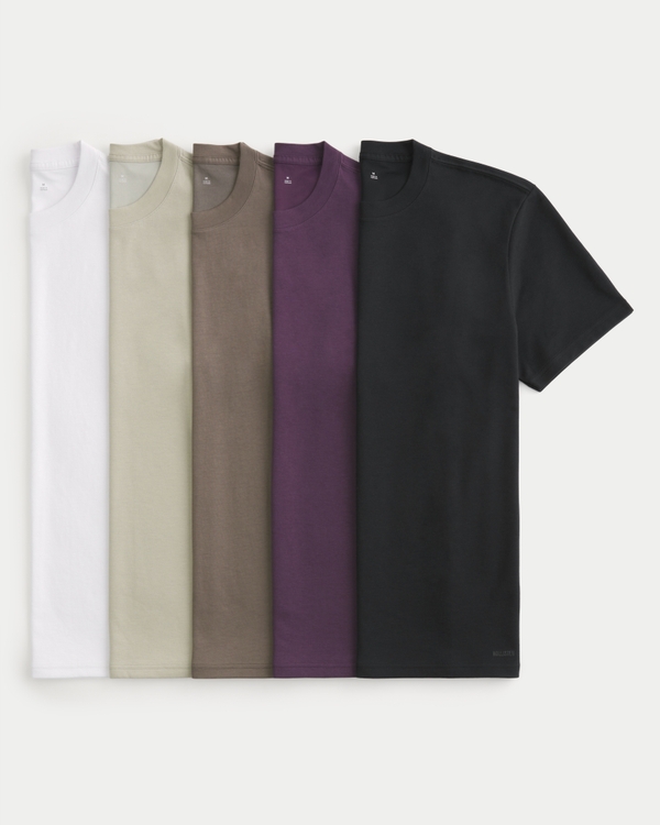 Relaxed Everyday Tee 5-Pack, Multi view 1