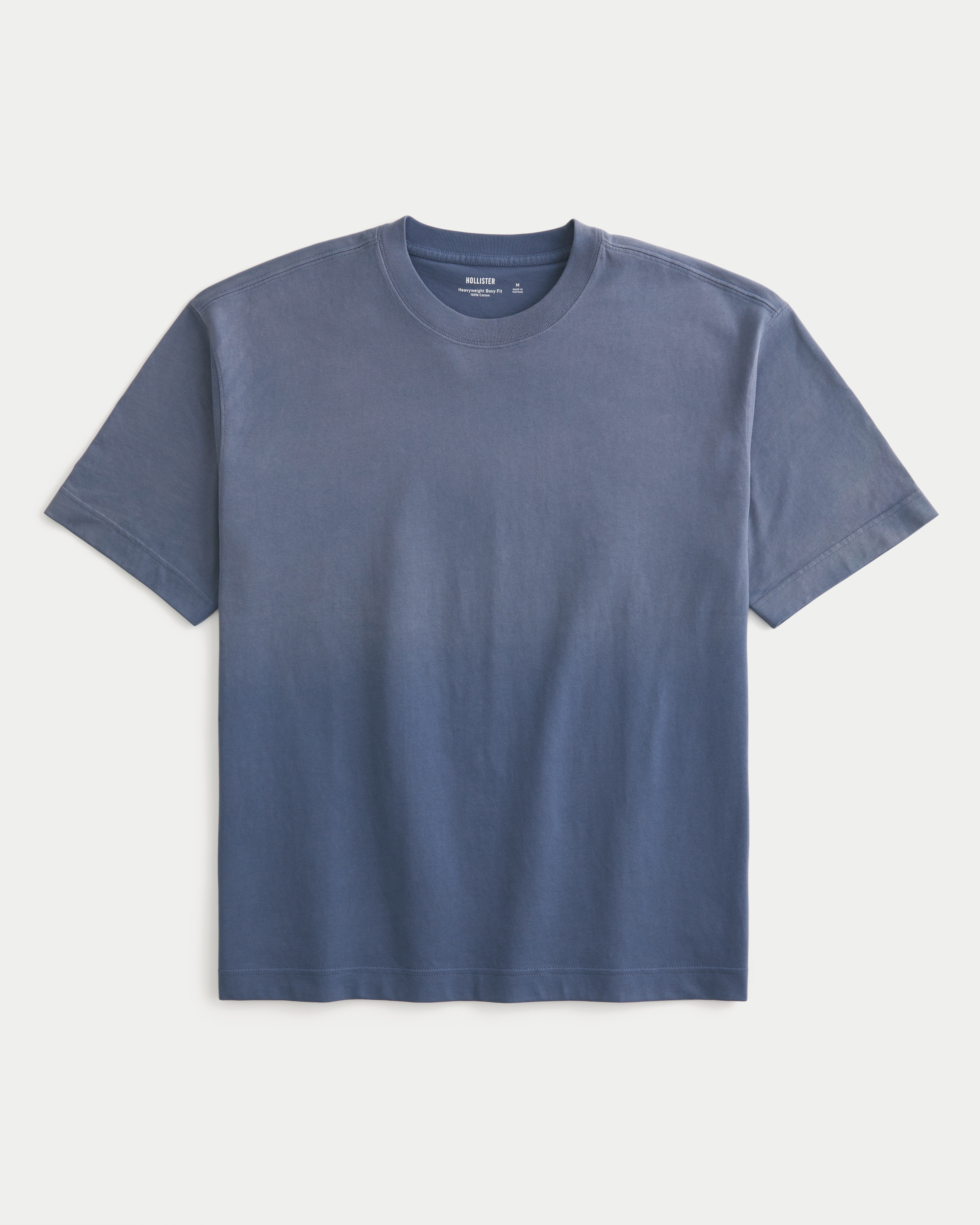 Boxy Heavyweight Washed Crew T-Shirt