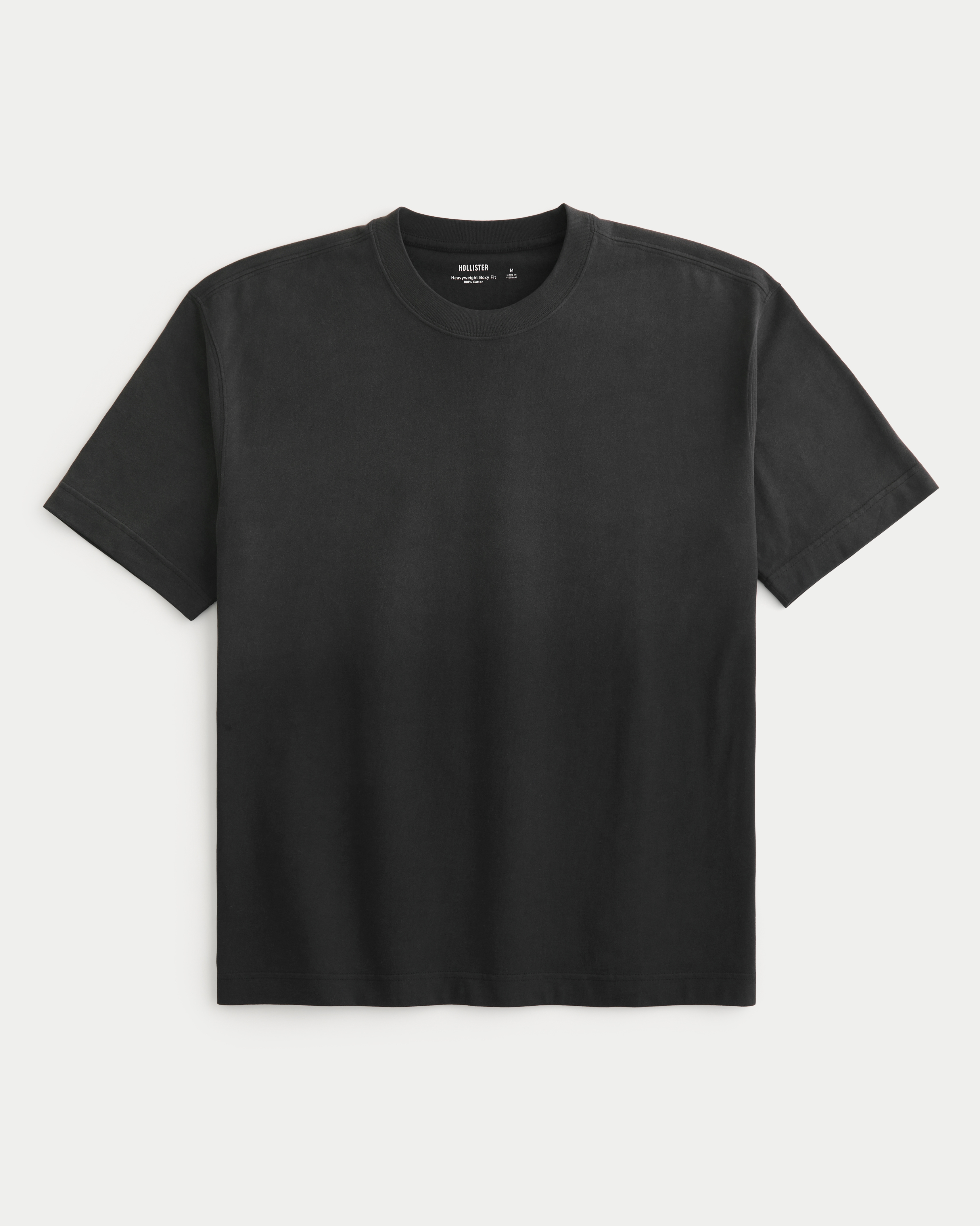 Boxy Heavyweight Washed Crew T-Shirt