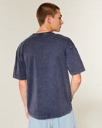 Boxy Heavyweight Cotton Crew T-Shirt
